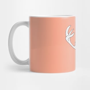 Floating Deer Skull Mug